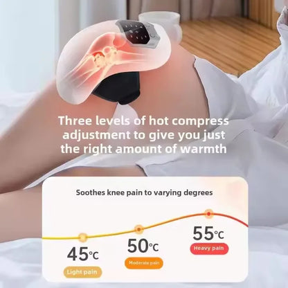 Smart Knee Massager with Heat & Vibration Therapy