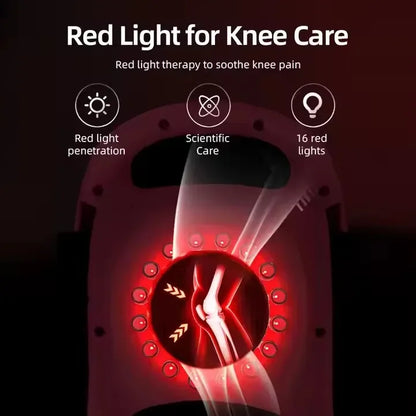 Smart Knee Massager with Heat & Vibration Therapy