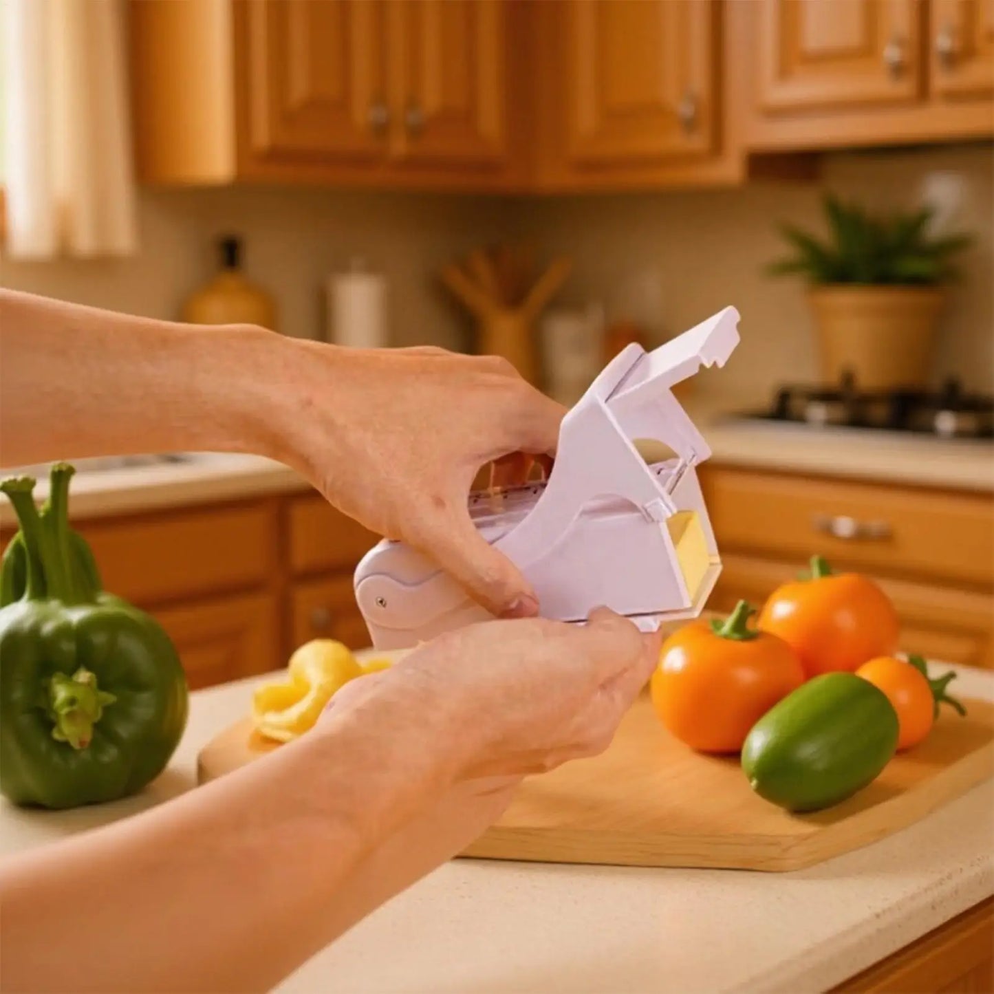 Butter Cutter with Measurement Marks | Stick Butter Slicer & Cheese Splitter