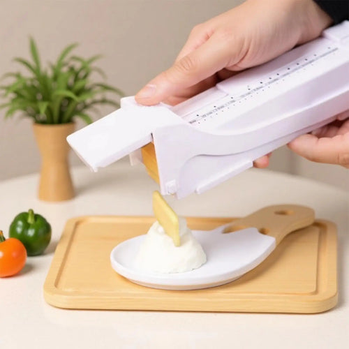 Butter Cutter with Measurement Marks | Stick Butter Slicer & Cheese Splitter